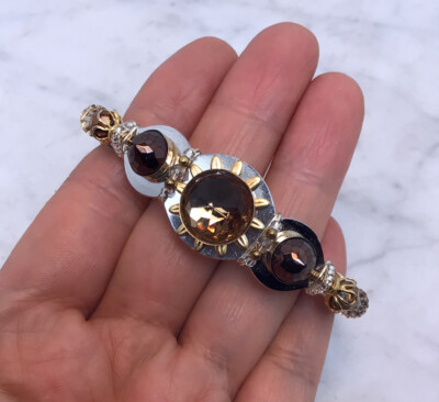 LIZTECK Silver Tone Cuff Bracelet 2015