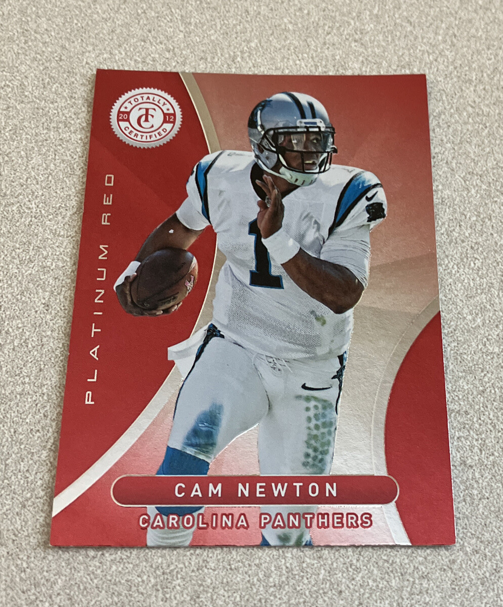 2012 Panini Totally Ceritified Platinum Red #49 Cam Newton Panthers