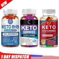 Keto Gummies Ketone Weight Loss Fat Burner Detox&Cleanse Dietary Supplement