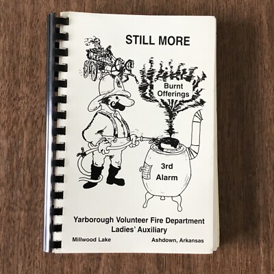 Ashdown Arkansas Yarborough Volunteer Fire Dept Ladies Auxiliary 2000 Cookbook