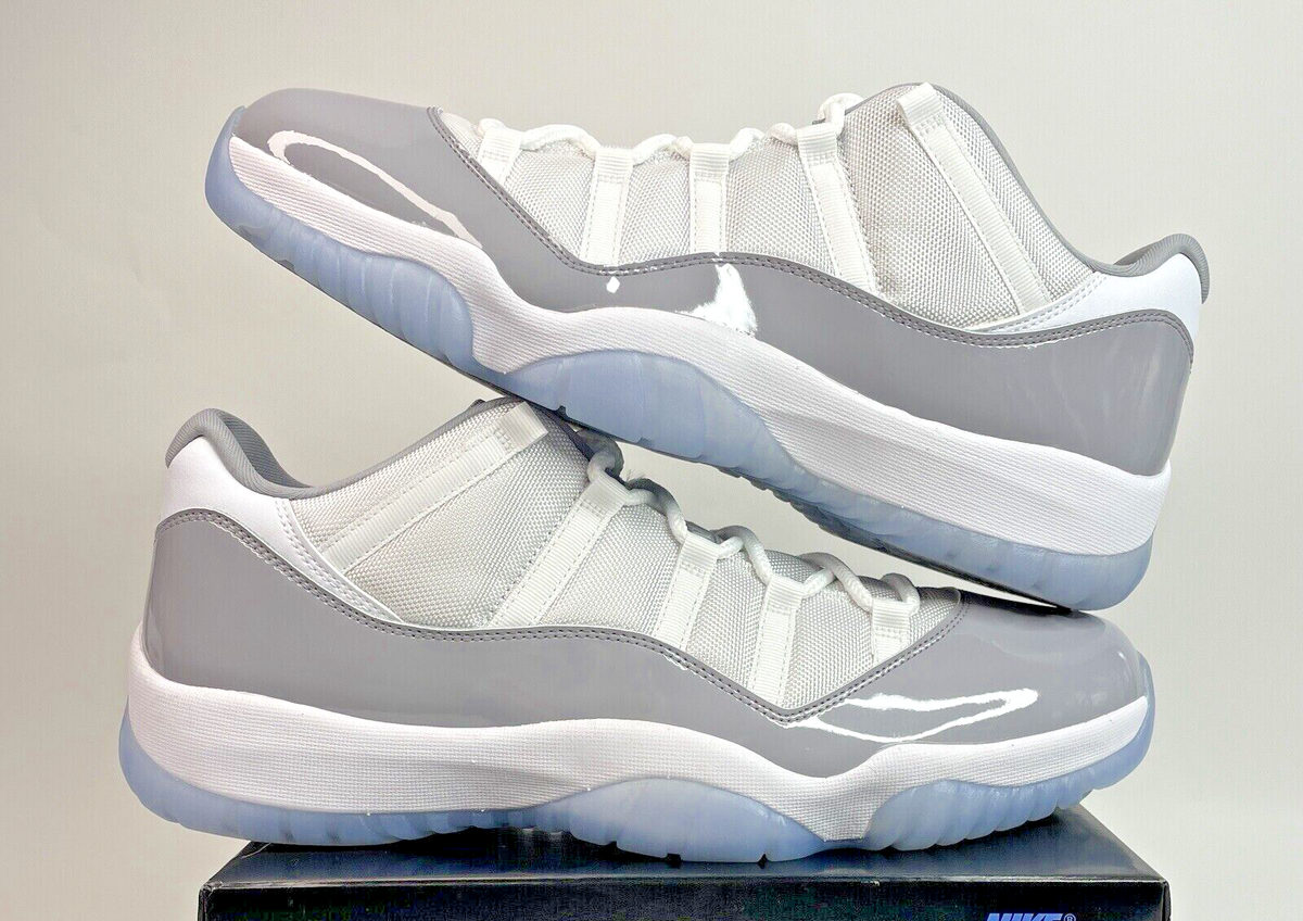 Nike Air Jordan 11 Xl Retro Low White Cement Grey AV2187 140 Men