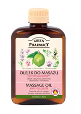 Green Pharmacy Oil Massage anti cellulite anti strech marks - Lime Oil, Cypres
