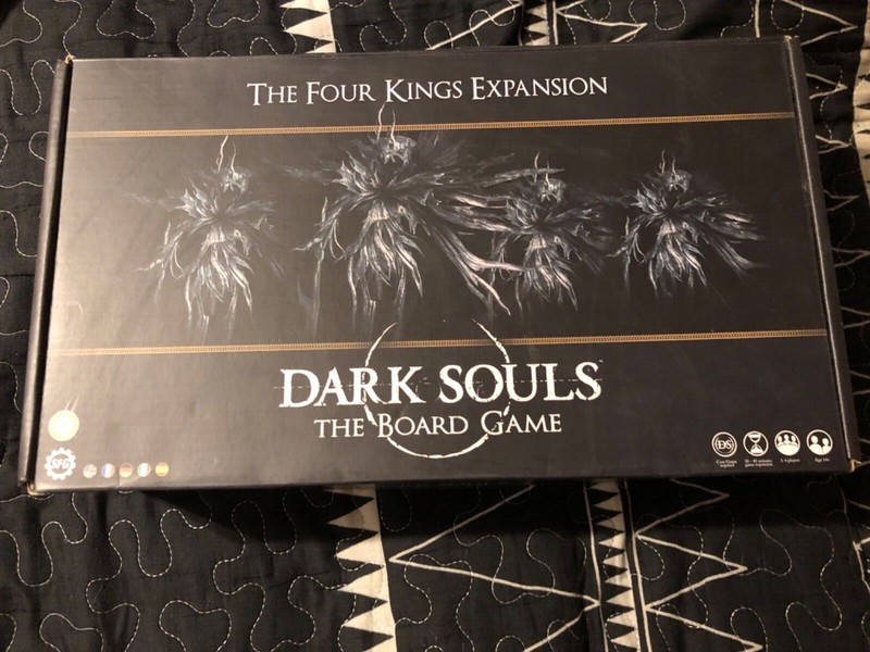 Dark Souls The Board Game Four Kings Expansion Steamforged Kickstarter Exclusive