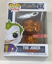 Funko POP! Heroes The Joker #53 - Shiny Orange (Chrome) - Target Exclusive