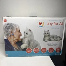 Ageless Innovation Joy For All Companion Pets Silver Cat Battery Interactive