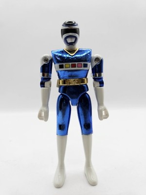 Megaranger Mega Blue Bandai Chogokin GD-06 Diecast Figur 1996 Japan