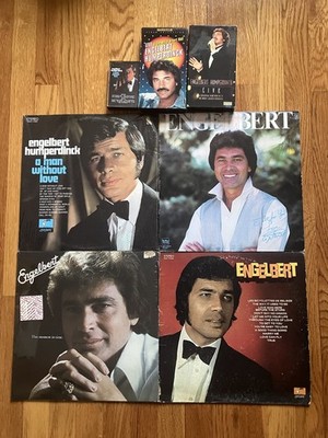 Engelbert Humperdinck Live Royal Albert Hall VHS Cassette Vinyl Lot Pls Read