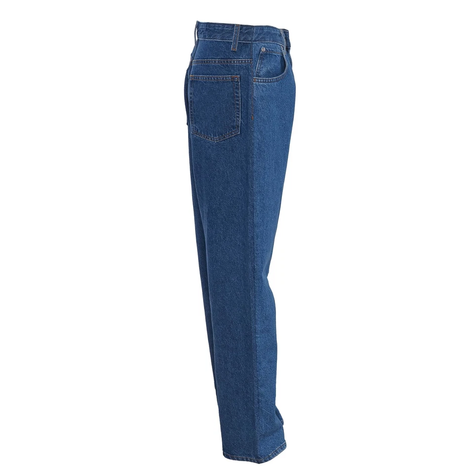 Sandro Women's Blue High Rise Mom Fit Jeans Size 42 FR 14 UK 10US SFPJE00398 - Image 3 of 4