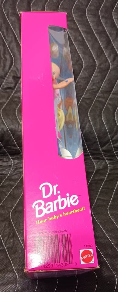 MUÑECA BARBIE 1995 DR. NUEVA EN CAJA DOCTOR CON BEBÉS 14309 Dr. Barbie Tres (3) Bebés Foto 4 de 4