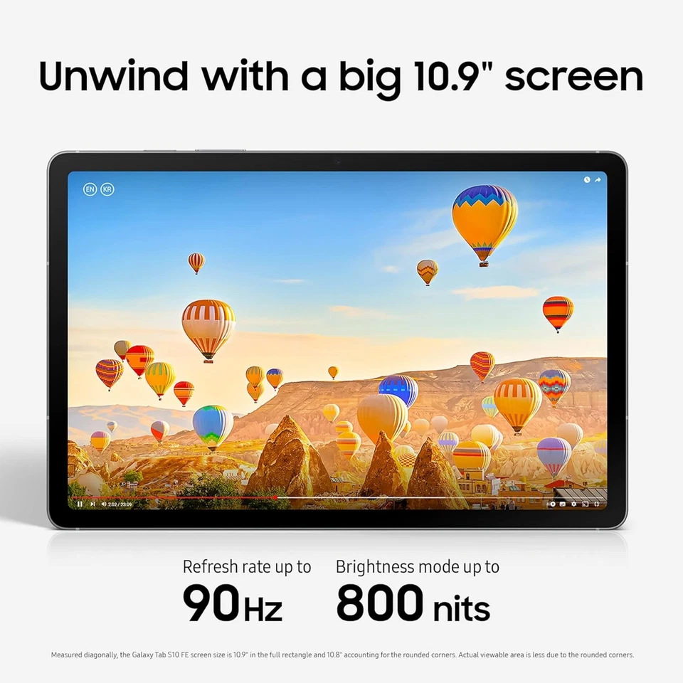 BRAND NEW - Samsung Galaxy Tab S10 FE 5G SM-X520 (Wi-Fi)  128GB Graphite 10.9" - Image 2 of 4