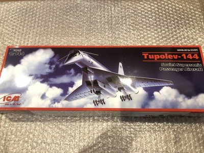 ICM 1/144 Tu Tu-144D Soiet Supersonic Airliner Pla el