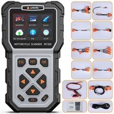 ATV KTM Snowmobile Motorcycle Diagnostic Scanner Tool Code Reader Battery Test