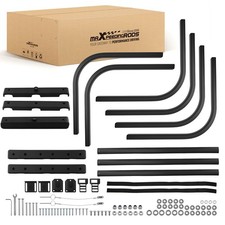 Adjustable Aluminum Truck Bed Extender 59-69.5in Heavy-duty Black Universal