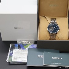 SEIKO PRESAGE SARY253 Blue Japanese Garden Series Men's Watch
