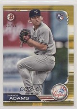 2019 Bowman Gold 33/50 Chance Adams #69 qr7