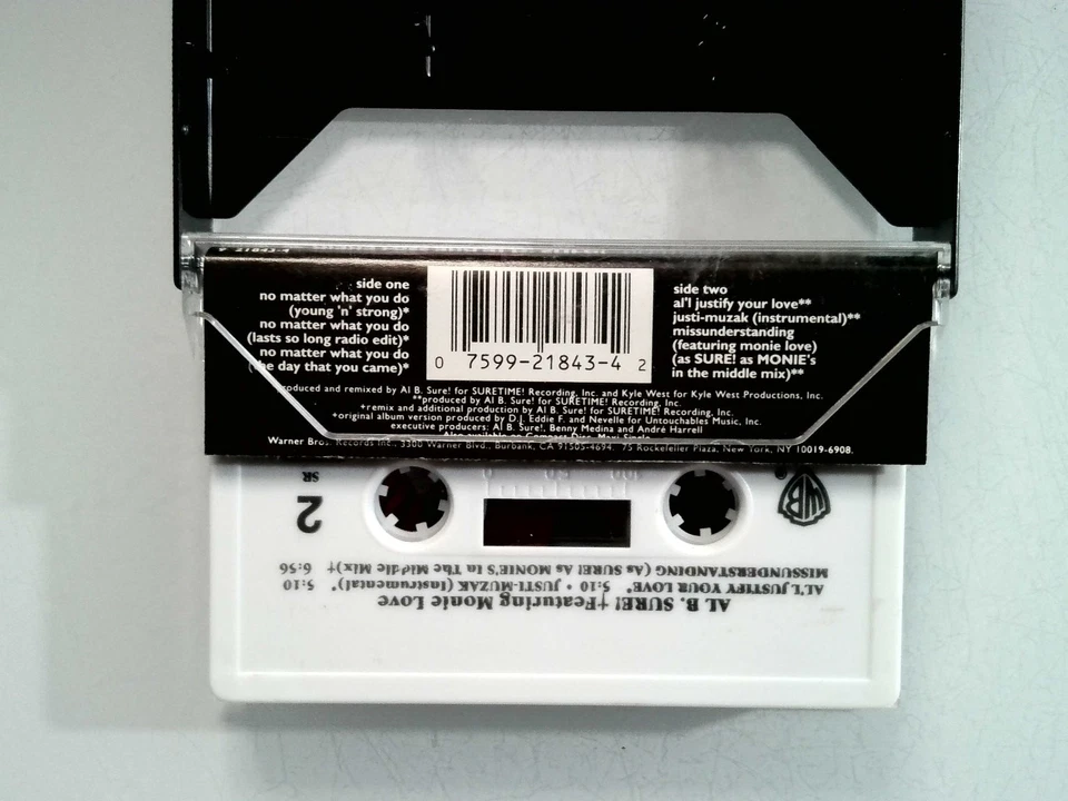 Diana Ross & Al B. Sure! No Matter What You Do Cassette Maxi-Single 1995 Warner Foto 2 de 2