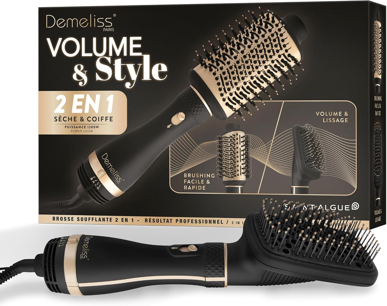 Spazzola Saint Algue Volume & Style: Capelli Splendenti Ogni Giorno