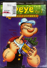 Popeye Vol. 2 Classic Cartoons DVD NEW SEALED -- Playable in All Regions