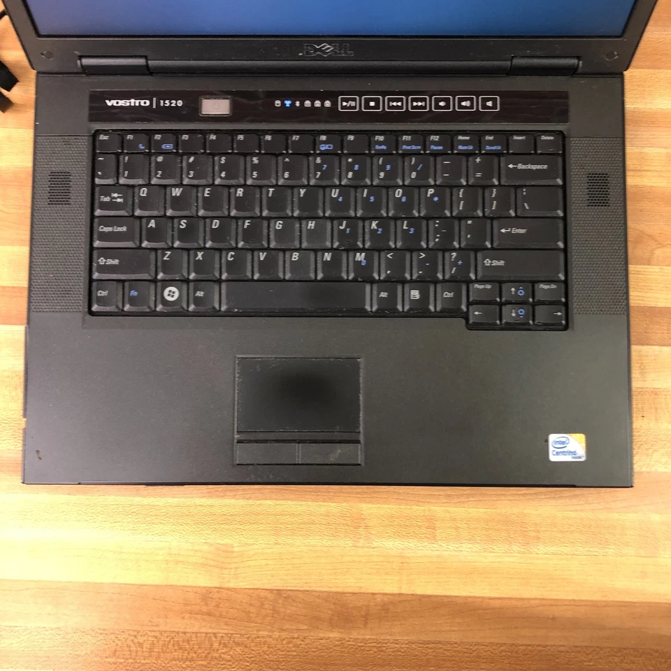 Dell Vostro 1520 Retro Gaming Laptop Core 2 2.20GHz 3GB RAM (Windows XP Pro) - Image 4 of 4