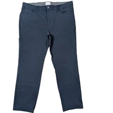 Original Weatherproof Vintage- Nylon/spandex- Lightweight Pants 38x30 Navy