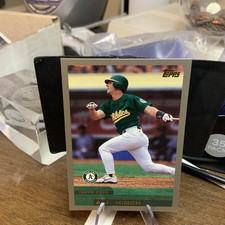 2000 Topps Baseball A.J. Hinch #349 Oakland Athletics