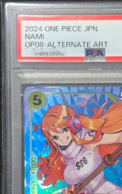 PSA 10 Nami Manga Rare OP08-106 Two Legends Japanese One Piece