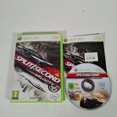 Split Second Velocity Xbox 360 Videospiel Handbuch PAL