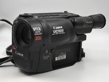 Canon UC900 E 20x Optical Zoom Video Camera Not Tested