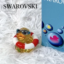 SWAROVSKI Duck Figurine Happy Duck Sunny Sam Glass