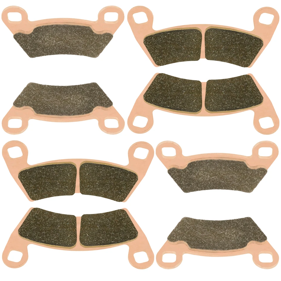 Caltric Front and Rear Brake Pads for Polaris Ranger XP 700 2008 - Image 4 of 4