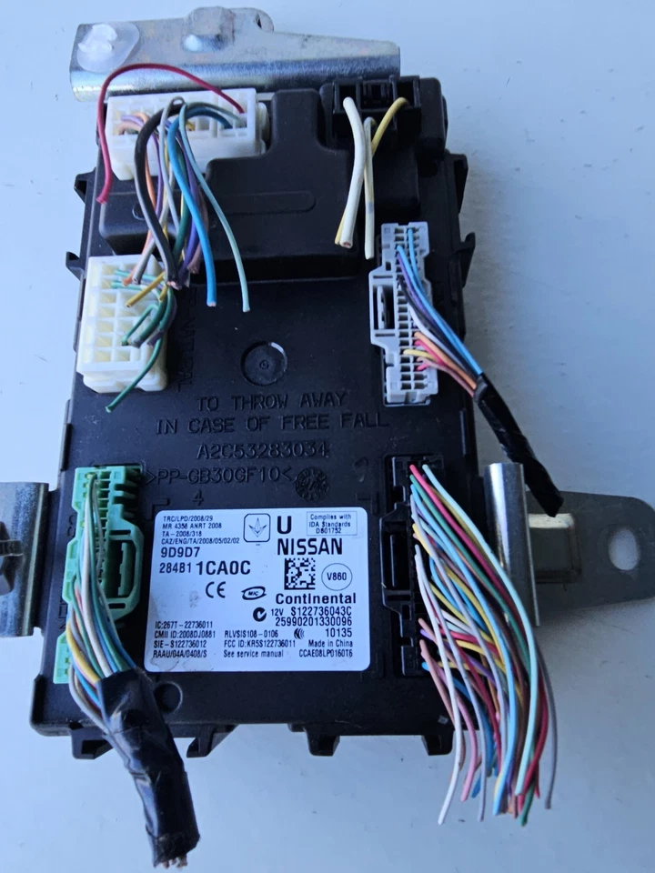 284B11CA0C Infiniti EX35 35 FX35 BCM BCU Módulo Computadora OEM 2009 2010 2011 Foto 2 de 4