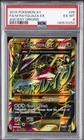 2015 POKEMON XY ANCIENT ORIGINS #98 FULL ART/M RAYQUAZA EX PSA 6