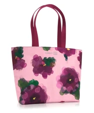Clinique x Jonathan Cohen Flower Shopping Shoulder Travel Tote Large Bag NEW+Tag