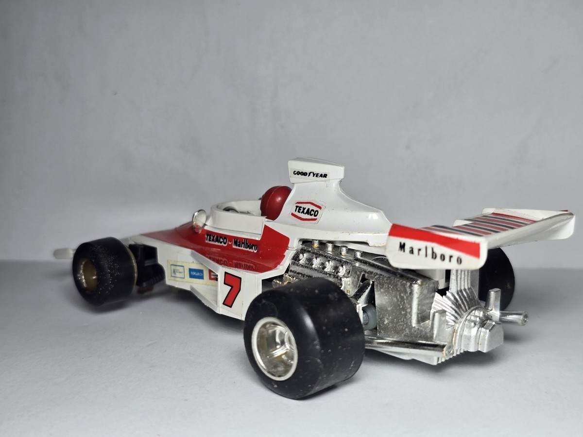 Vintage Strombecker Polistil McLaren Texaco F1 # 7 Art A100 1/32