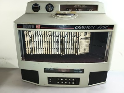 Rowe AMI CD-WB Compact Disc Wallbox Selector CD Wallette Untested As-Is #3008