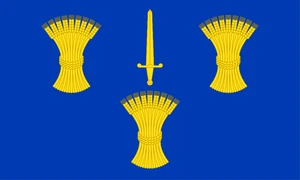 Cheshire Flag Self Adhesive Vinyl Sticker