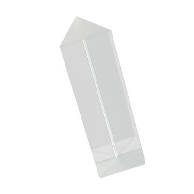9cm Optical Glass Triple Triangular Prism Physics Teaching Light Spectrum