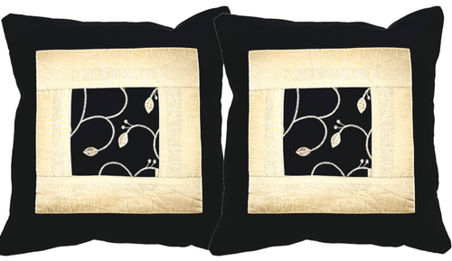 Decorative Home Decor 16 x 16 in Boho Cushion Cover Embroidered Sofa Pillow Case - Picture 2 of 4