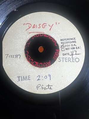 RARE MCA TEST PRESSING Pearly Gate  Daisey  7  Reference Copy FOR OK 1970 EX