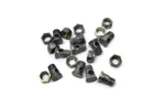 Vintage ESGE Bicycle Guard Fender Stay Nuts/Bolts 10pcs