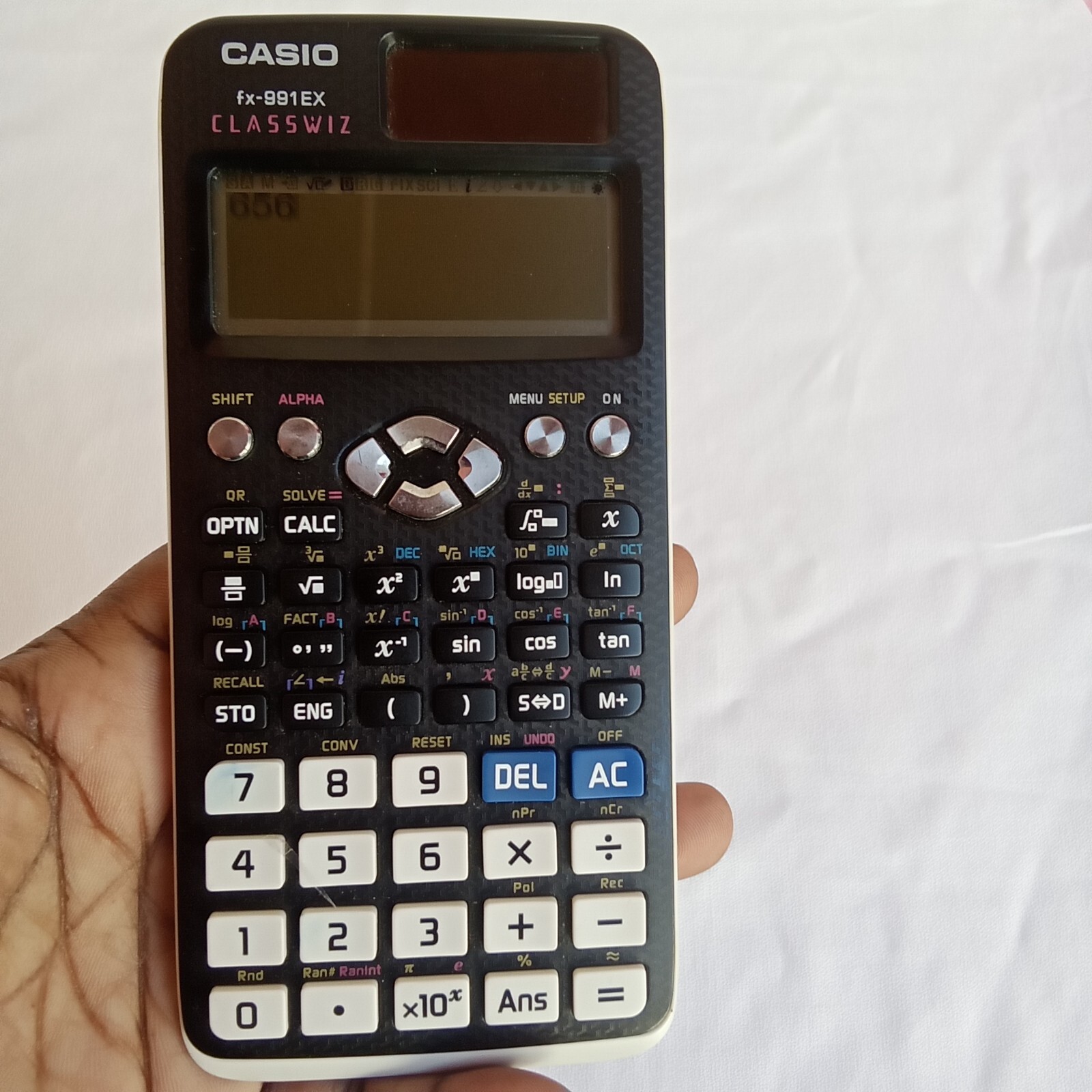 Casio Classwiz Scientific Calculator FX991EX White Without Cover Pre-Owned