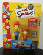 ROD & TODD FLANDERS Simpsons Action Figure WoS 199405 Springfield 2002 NEW