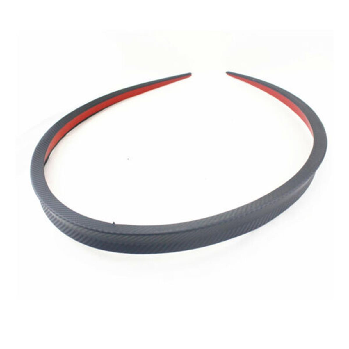 1.2M Car Rear Wing Lip Spoiler Tail Trunk Roof Trim Carbon Fiber Look Universal