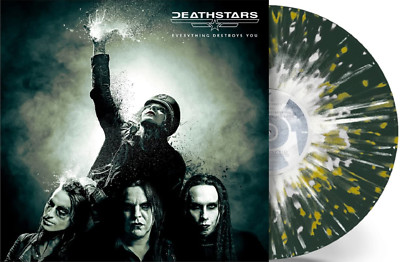 Deathstars - Everything Destroys You LIM Splatter Vinyl LP + Poster 600 WW NEU