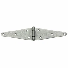 National Hardware 6 in. L Galvanized Heavy Strap Hinge  (Pack of 10)