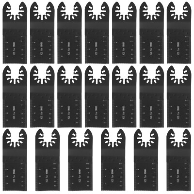 20Pcs Saw Blade Oscillating Multitool Wood Metal Cutter High-Carbon Steel Blade