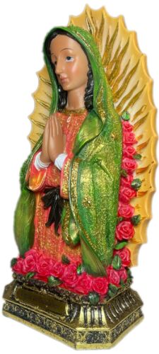 Estatua Nuestra Señora de Guadalupe 12"/ Virgen de Guadalupe Religión y Espiritualidad - Imagen 2 de 2