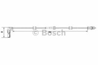 Bosch ABS Sensor HA Links FüR Renault Kangoo Rapid