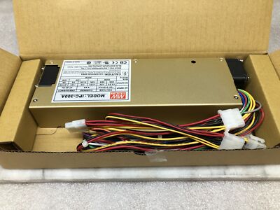 Mean Well IPC-300A 300W Industrial ATX 12V/P4 PC Power Supply 1U