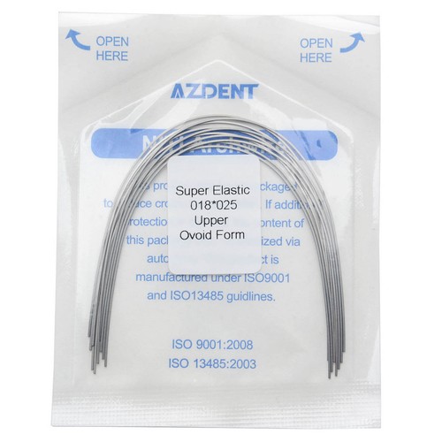 Dental Orthodontic Arch Wire Wires Oval Form Stainless Steel Round/Rectangular - Photo 161/208